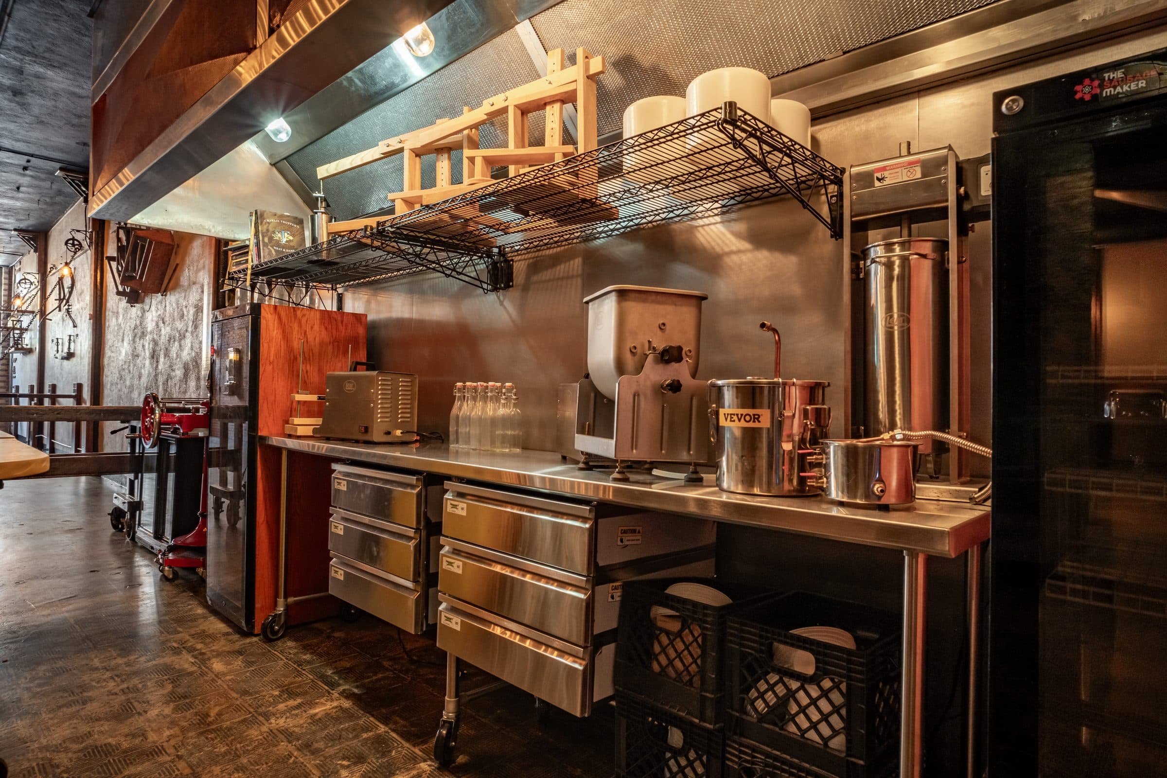 Catering kitchen at Journeyman's Hall